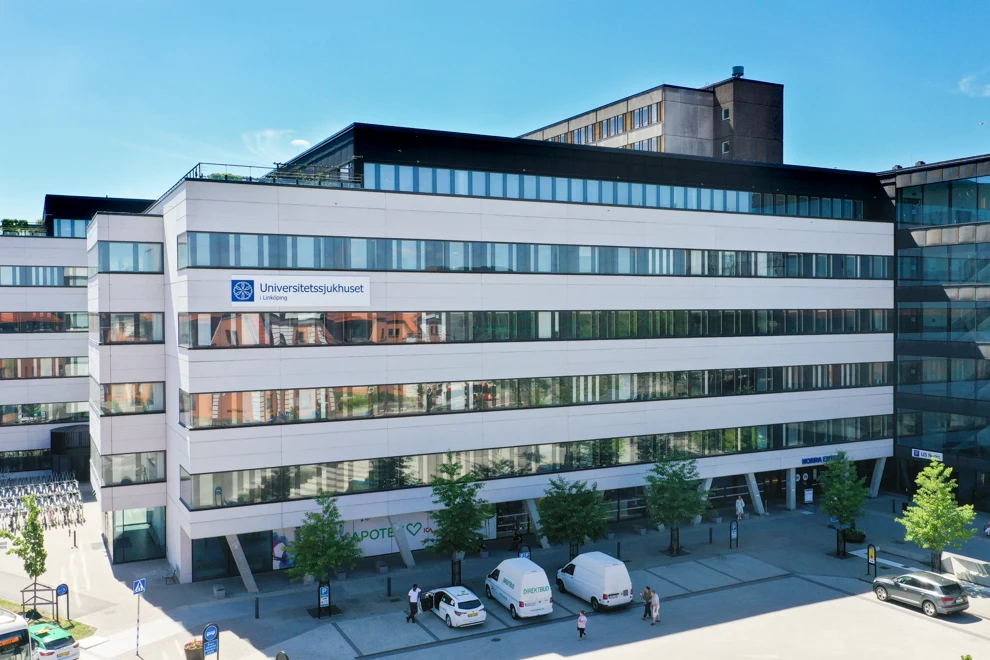 Universitetssjukhuset i Linköping exteriört
