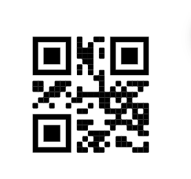 QR kod som kan scannas med mobilen för att skicka ett sms med ordet fri till telefonnummer 0701958919